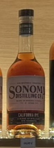 Sonoma Distilling Rye