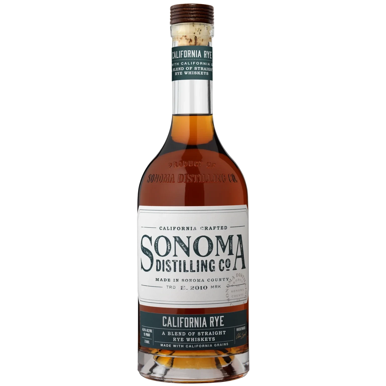 Sonoma Distilling Rye