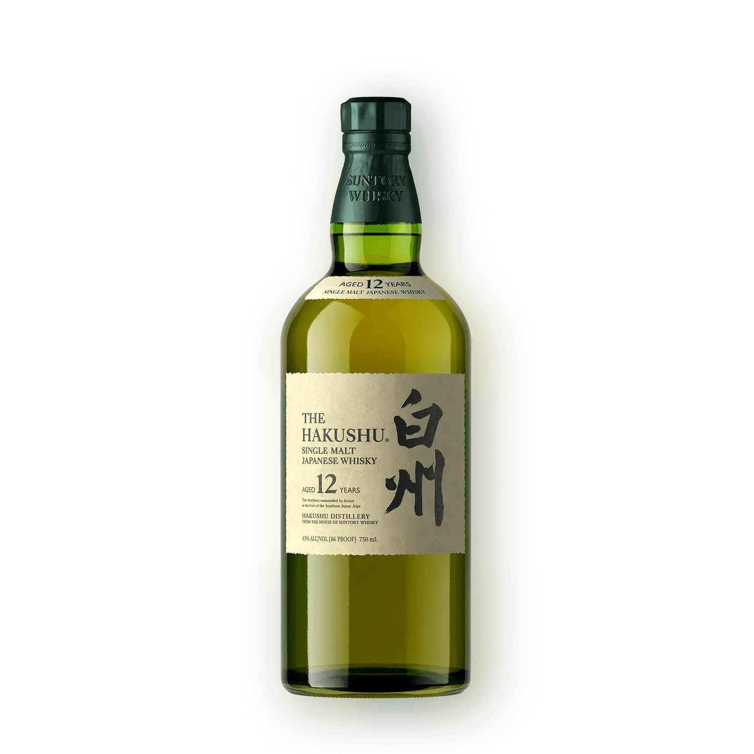 The Hakushu 12 Years Single Malt (Suntory)